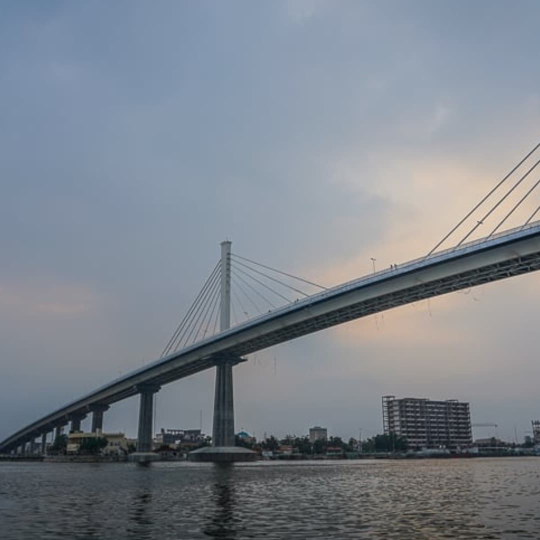 Alzubair Bridge in Basrah- Iraq
