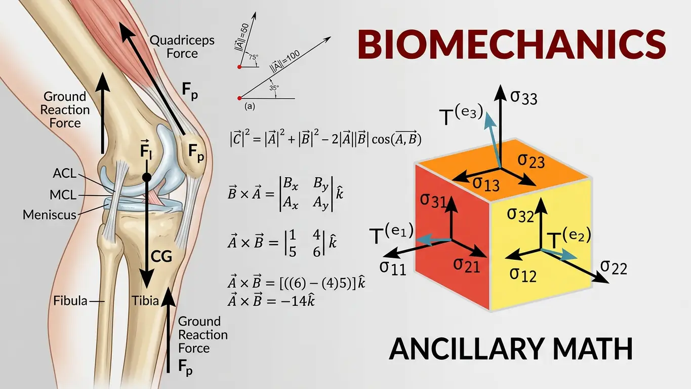 Biomechanics (An Ancillary Mathematics)